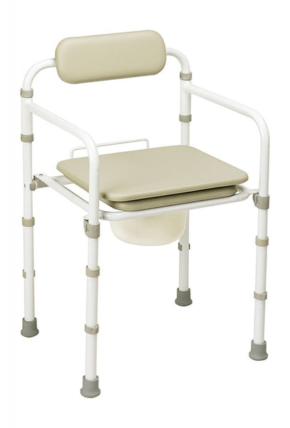 Drop Arm Commode by Homecraft, Adjustable Height and Portable