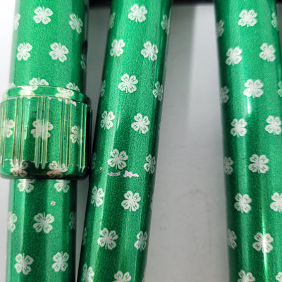 Classic Canes Slimline Folding Petite Cane Shamrocks - Ex display