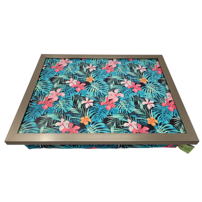 Luxury Tropical Palm Lap Tray With Bean Bag from Made in the Mill