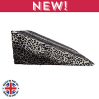 Made In The Mill Bed Wedge Relaxer - Grey Cheetah Print