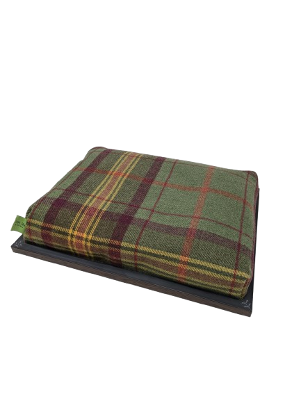 Luxury Brittany Tweed Lap Tray With Bean Bag from Made in the Mill