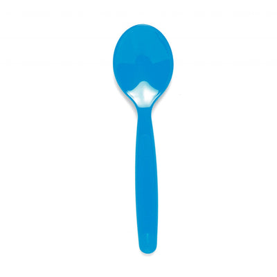 Small Reusable Dessert Spoon - Blue