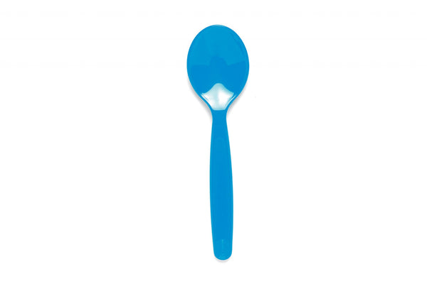 Small Reusable Dessert Spoon - Blue