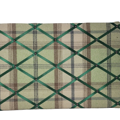 Fabric Notice Board - Forest Green