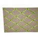 Fabric Notice Board - Hessian Lime Green