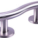 Luxury Curved Stainless Steel Grab Bar in a Polished Finish - 355mm