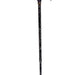 Classic Canes Height Adjustable Ladies Walking Stick, Grey White Leopard Print