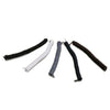 Spring Coiler Shoelaces In Black And White