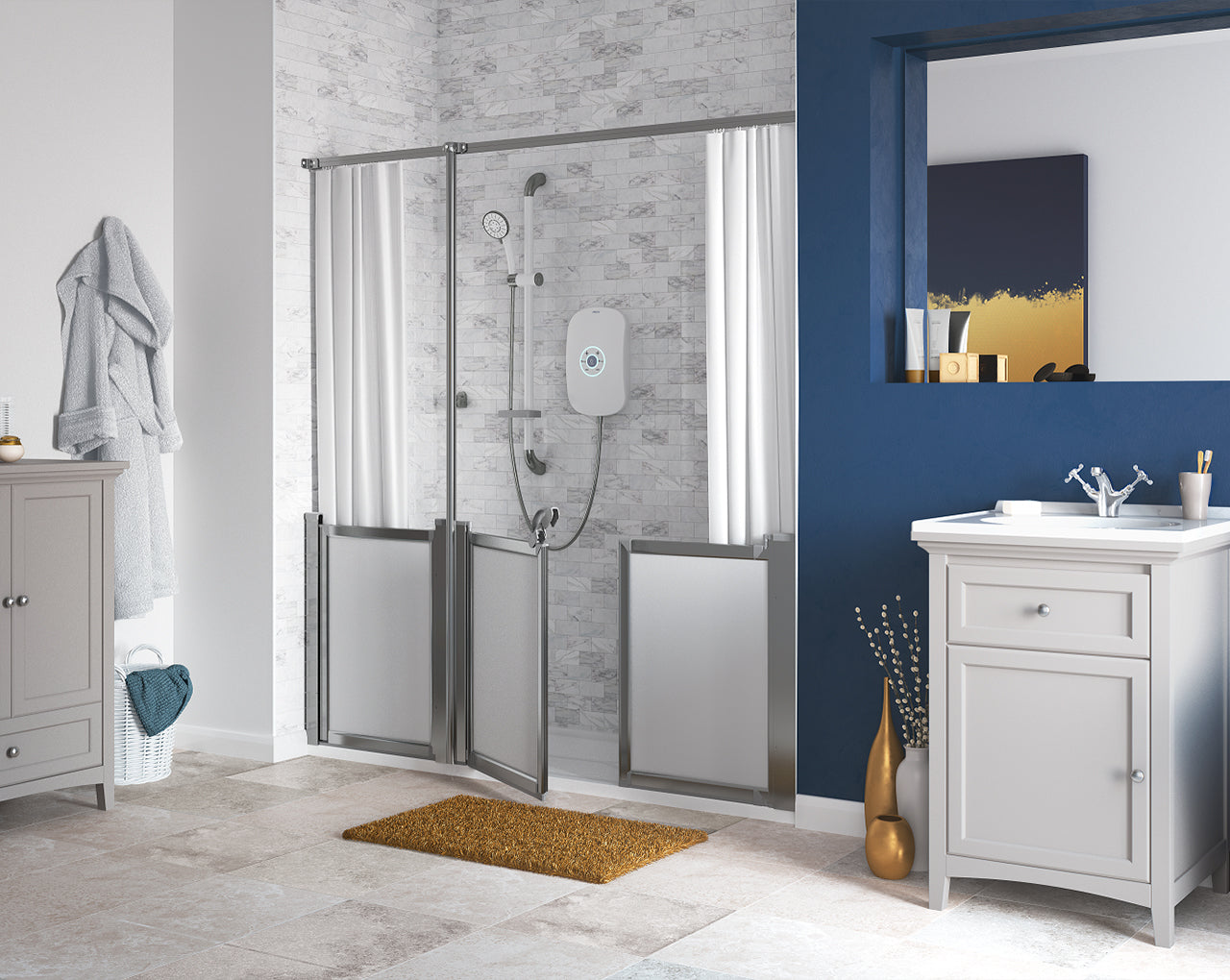 The Severn Easy Access Shower by Companion Ability Superstore