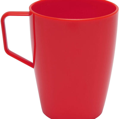 The Red Polyarbonate One Handled Beaker Drinking Cup