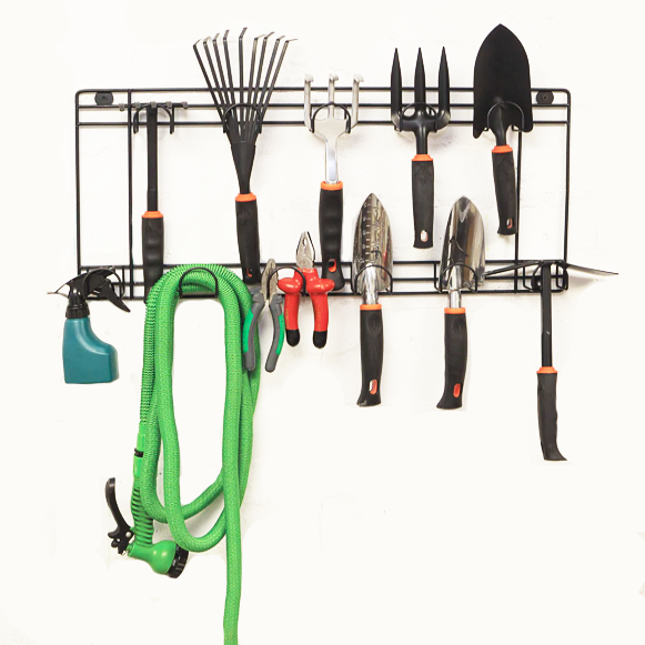 Wall Mounted Two Tier Tool Rack – Ability Superstore