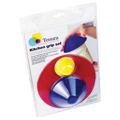 Tenura Jar Gripper :: Silicone gripper helps opening jars