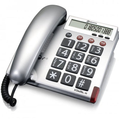Téléphone fixe senior DUO Amplicomms Bigtel 1502