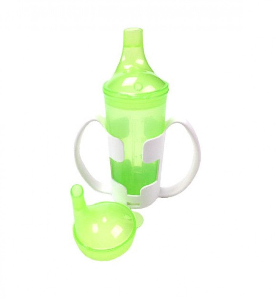 Drinking-Cup-with-Cup-Holder Green