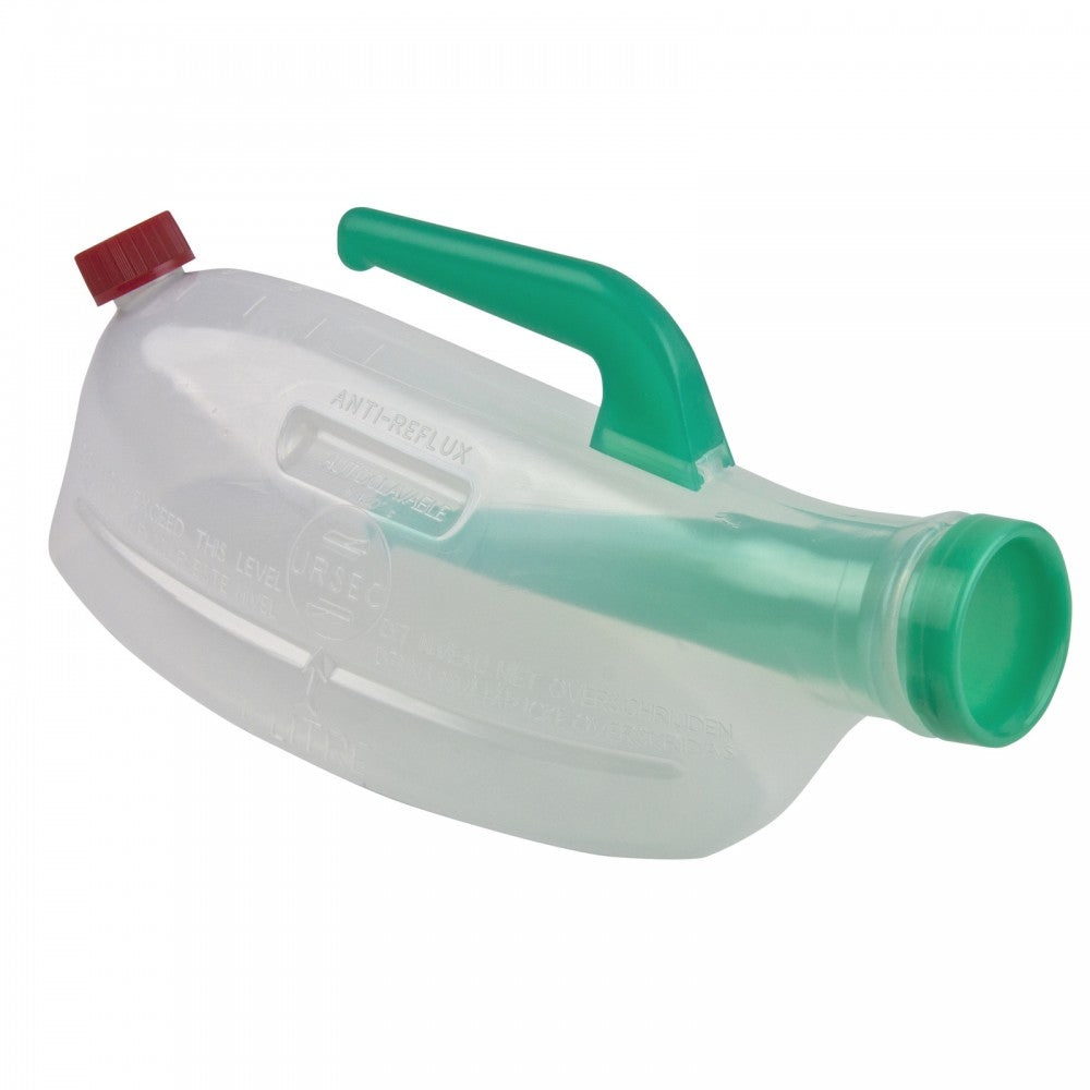 URSEC Spillproof Male Urinal :: no spill urinal bottle