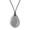 Chewigem – Raindrop Pendant - Silver